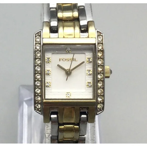 Fossil | Accessories | Fossil Womens Watch Two Tone Crystal  display picture 2